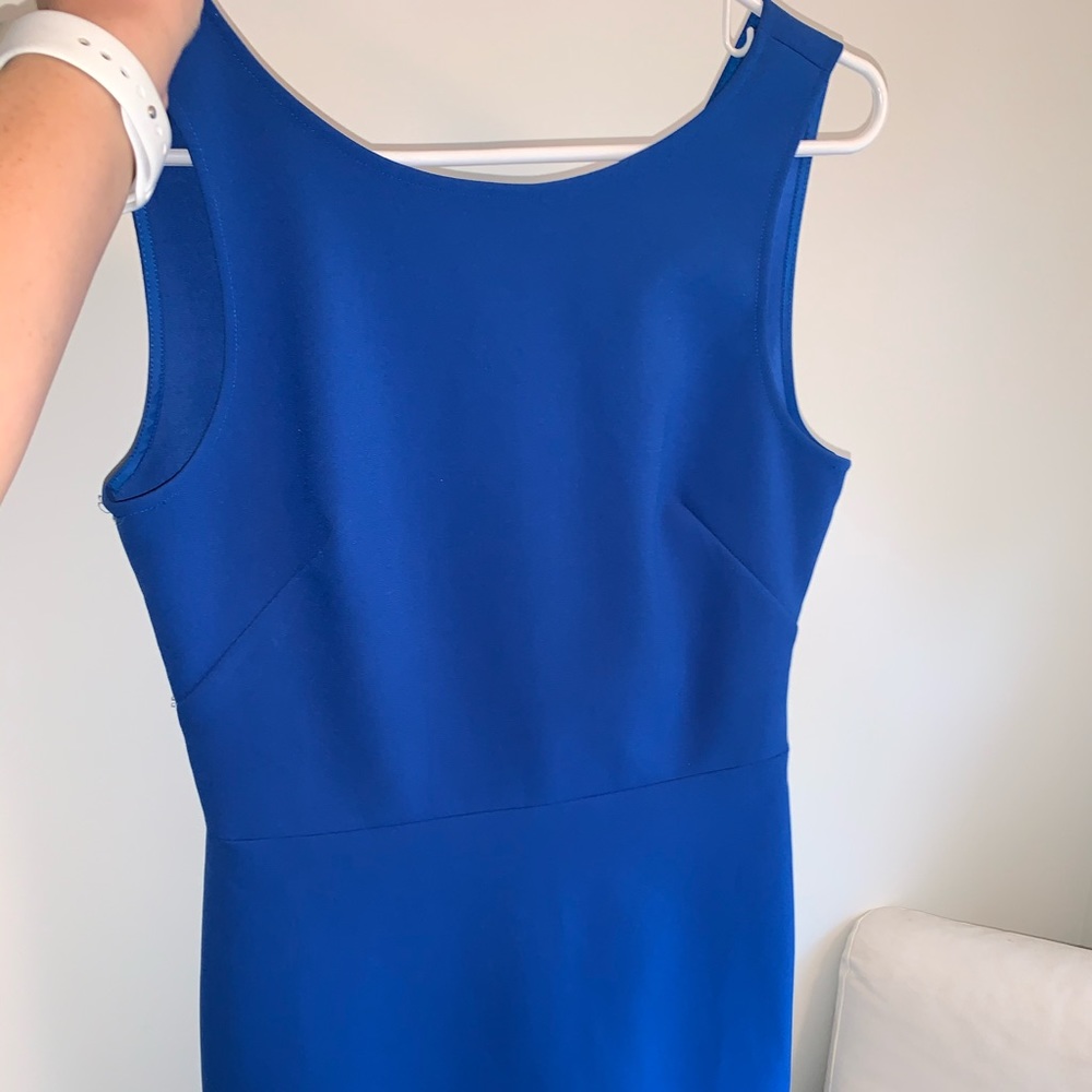 J. Crew Vibrant Blue Formal Dress